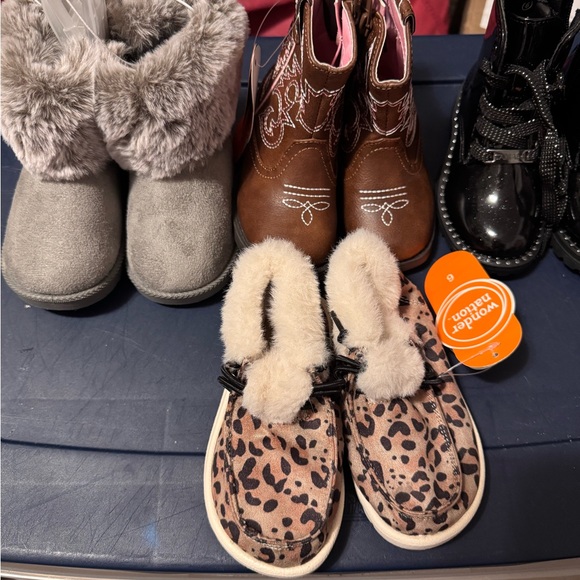 Stylish Baby Boot Collection - Gray, Brown, Black, Leopard - Picture 9 of 11